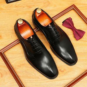 Mocasines Casuales de Negocios para Hombre de Alta Calidad, Hechos de Cuero Vacuno de Primera Calidad con Forro Transpirable Zapatos de Lujo para Hombre - Product Image 1