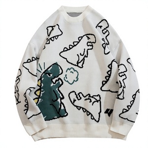 Pulls d'hiver à manches longues pour hommes Suprex Enterprises, 20 modèles respirants en mélange de laine rayés, décontractés pour le bureau - Product Image 1