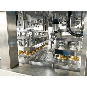 Automatic Yogurt Cup Filling Machine Auto Dairy Drinks Yoghurt Plastic Cups Filling And Sealing Machinery Cheap Price For Sale
