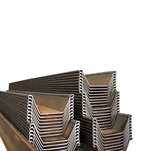 拉森fsp iv冷钢板桩美国材料试验学会，EN10248 EN10249 400x100x10.5毫米6m 12m钢板桩