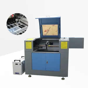 Mesin pemotong laser CO2 80w 100w 6040 desktop portabel mesin ukir akrilik UNTUK PCB PVC ukiran kayu