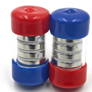 Disque magnétique adhésif rond en néodyme <span class=keywords><strong>Support</strong></span> de <span class=keywords><strong>plaque</strong></span> d'<span class=keywords><strong>immatriculation</strong></span> magnétique permanent - Product Image 1