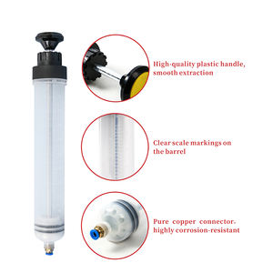 Extractor de Fluidos de 500cc, Jeringa de Llenado Manual, Bomba de Succión de Aceite <span class=keywords><strong>Automotriz</strong></span> - Product Image 4