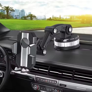 2026 Universal High Quality Waterproof Rotatable Retractable Gravity Car 360 Degree Adjustable Suction Cup Base Phone Holder - Product Image 4