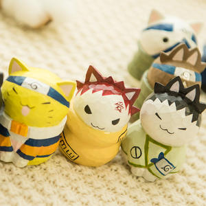 Ornement de chat à la mode fait à la main artisanat créatif en bois pour le bureau ou la maison gravé petits cadeaux accessoires de chat uniques - Product Image 4