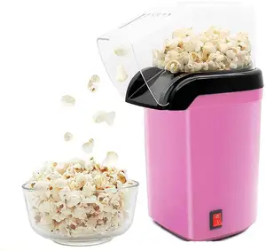 Popcornmaschine logotipo personalizado 1200W 5L aleación de aluminio grado alimenticio PP + PC Máquina automática comercial de palomitas de maíz