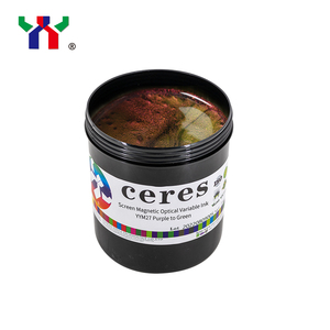 Mực in từ tính biến đổi quang học bảo mật cao Ceres YYM27 - In lưới OVI chuyển màu tím sang xanh chống hàng giả - Product Image 2