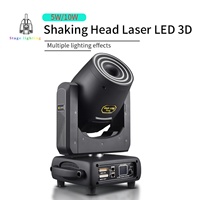 Luz LED Láser de Cabeza Móvil con Precio de Fábrica, Luz Láser DMX con Animación 3D