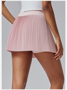 Taille haute en gros femmes Tennis Golf jupes Shorts intérieurs jupes athlétiques sport course Pickleball <span class=keywords><strong>jupe</strong></span> avec poches - Product Image 2