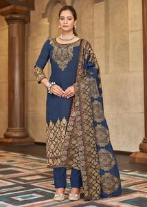 Pure <b>Pashmina</b> Digital Print Top and Heavy Spun Bottom With Twill <b>Shawl</b> Dupatta - Product Image 3