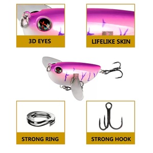 Señuelo <span class=keywords><strong>de</strong></span> Pesca BST <span class=keywords><strong>de</strong></span> 60 mm, Tipo Popper, para Agua Dulce, Imitación <span class=keywords><strong>de</strong></span> Insecto Cigarra, Plástico Duro, para Pesca <span class=keywords><strong>de</strong></span> Lubina - Product Image 3