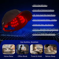 Casque de luminothérapie rouge 96 LED 660nm 850nm OEM ODM Vente directe usine Hommes Femmes Soin quotidien du cuir chevelu Bien-être portable à domicile