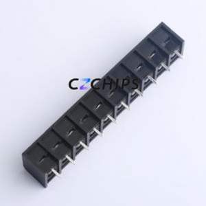 MXHB9500-9.5-10P-BK01-Cu-S-A Barrier Terminal Block Through hole,P=9.5mm Connector Three Sides 9.5mm 1x10P Straight Pin - Product Image 2