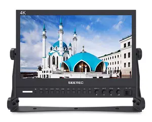 SEETEC Monitor LCD siaran Pro IPS 13.3 p desain aluminium 1080 inci dengan P133-9HSD 3G-SDI HDMI AV YPbPr