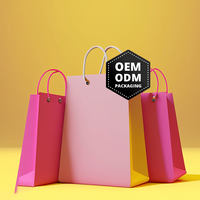 Tas hadiah kertas kustom elegan untuk butik pernikahan toko ritel digunakan dengan Logo dan pegangan pilihan