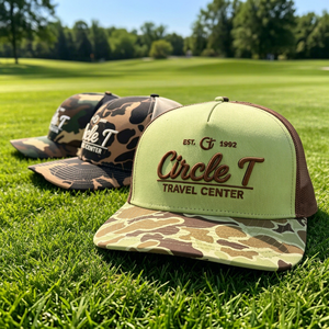 หมวกแก๊ปแบบ Snapback ขายส่ง หมวก Trucker 5 แผง ลายพราง Gorras Richardson 112 หมวก Trucker ปักลาย 3 มิติ แบบกำหนดเอง - Product Image 1