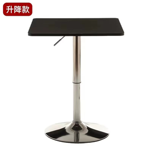 Tables de restaurant modernes, mobilier de <span class=keywords><strong>cuisine</strong></span> industriel, table de bar réglable en hauteur pour la maison, table de bar minimaliste en métal, table de bar en fer - Product Image 2