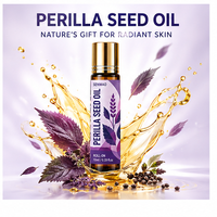 Huile de feuille de perilla en gros, 10 ml, huile essentielle en roll-on pour massage cutané, marque privée OEM