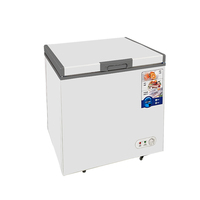 Congélateur horizontal à porte simple de 350 litres, congélateur commercial en acier inoxydable adapté aux restaurants et aux hôtels