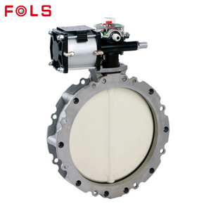 Vanne pneumatique à double bride en aluminium pour décharge de poudre/silo - Product Image 5