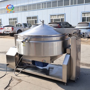 Wok électrique à agitation planétaire haute efficacité, à bascule automatique, fourni par l'usine chinoise |   Marmite de cuisson à agitation planétaire CE - Product Image 4