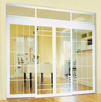 Fenêtre coulissante en PVC de conception française CBMMART, porte à double vitrage en UPVC, fenêtre à battant coulissante