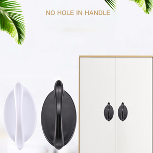 ABS-Schrank tür Kunststoff griff frei Installieren Sie stanz freie Schrank tür Kunststoff griffe - Product Image 4