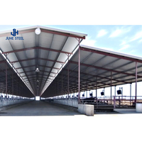 Estructura de Acero Prefabricada para Estructuras Principales, Estructura Metálica Industrial Moderna de Gran Vano y Peso Ligero