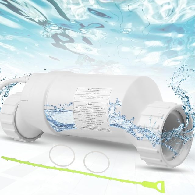 GLX-CELL-5 Salt Chlorination Cell for up to 20,000 Gallons Ground Pools
