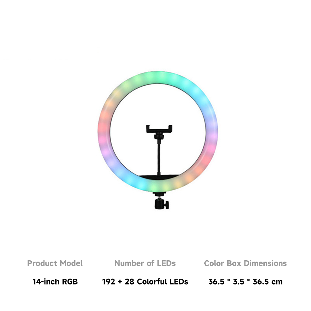 14'' RGB Ring Light (only light)