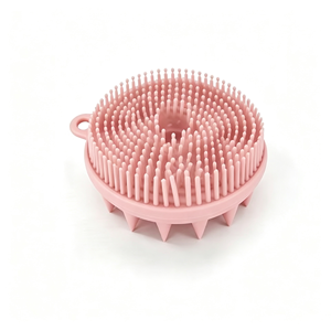 แปรงอาบน้ำซิลิโคนรูปไข่แบบนุ่มใหม่ สำหรับขัดผิวและนวดหนังศีรษะ - Product Image 1