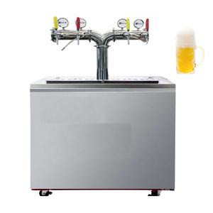 Máquina dispensadora de cerveza de China, dispositivo de refrigeración por aire forzado, doble salida directa de fábrica, 260L - Product Image 1