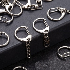 D <b>Ring</b> Keychain Zinc Alloy Carabiner Keychain White Nickel Color Hard Wearing Metal <b>Key</b> Chain <b>Accessory</b> - Product Image 4
