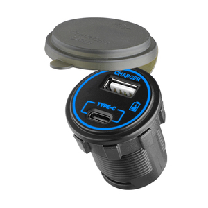 Nhà Máy Bán buôn loại C sạc 12V <span class=keywords><strong>USB</strong></span> C xe sạc Ổ cắm PD Loại C xe sạc Loại C Cổng ổ cắm - Product Image 1
