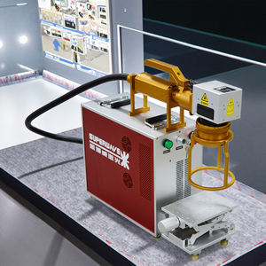 Kinh doanh nhỏ Máy tính để bàn sợi Máy khắc <span class=keywords><strong>laser</strong></span> liên tục đánh dấu thép không gỉ cầm tay hỗ trợ ai định dạng đồ họa mới - Product Image 5