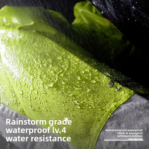 <span class=keywords><strong>Equipo</strong></span> de Protección Impermeable para Motociclistas, Traje de <span class=keywords><strong>Lluvia</strong></span> Resistente, Chaqueta y Pantalones Transpirables con Protección contra Tormentas - Product Image 6