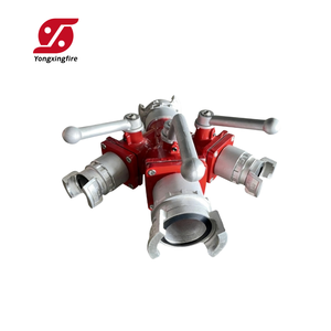 Válvula Divisora de Agua de <span class=keywords><strong>2</strong></span>/<span class=keywords><strong>3</strong></span> Vías Tipo Mariposa/Bola con Acoplamientos de 65mm y 80mm para Equipos y Accesorios Contra Incendios - ¡Venta Caliente! - Product Image 1