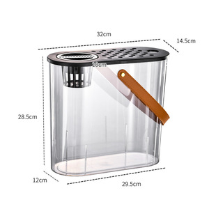 2024 Mini <span class=keywords><strong>Fish</strong></span> Tank Huisdier <span class=keywords><strong>Aquarium</strong></span> Tropisch Zoetwater Acryl Kleine Betta Salontafel <span class=keywords><strong>Aquarium</strong></span> <span class=keywords><strong>Aquarium</strong></span> Met Dekking
