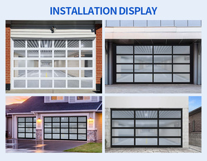 Portes pliantes en aluminium avec verre isolant trempé sur mesure pour appartement, portes de <span class=keywords><strong>garage</strong></span> pliantes - Product Image 2