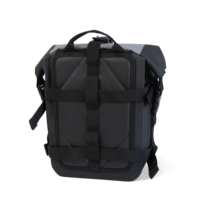 Tas Motor Air PVC OEM/ODM Hitam/Abu-abu 5-10L Cocok untuk Kebanyakan Model Motor Sport Ganda (Bumper Depan/Tas Samping)