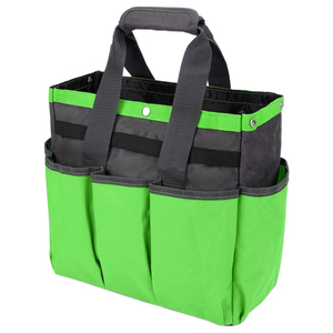 Waterproof OEM/ODM Factory <b>Garden</b> <b>Tool</b> Bag 8 Pockets Zippered Top Adjustable Strap Padded Handle 150 lb Capacity for <b>Tools</b> - Product Image 3