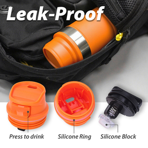 2025 <span class=keywords><strong>Action</strong></span> de déclenchement classique personnalisée 16OZ/500ml tasse de voyage isolée à double paroi sport bouteille sous vide en plein air pour cadeaux d'affaires - Product Image 3
