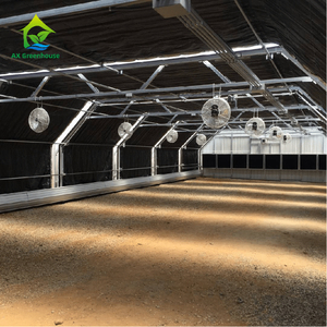 هيكل إطار نفق كبير تجاري قابل للسبل سقف تعتيم آلي ضوء حرمان فطر دفيئة للأعشاب - Product Image 4