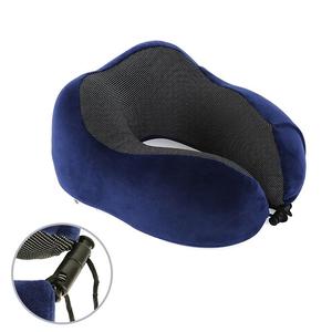 JN Washable 2025 Trending Slow Rebound Memory Foam Travel Neck Pillow Airplane Neck Pillow Travel Pillow - Product Image 4