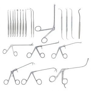 Ensemble d'instruments chirurgicaux ORL Grip, manuel, en acier inoxydable, certifié CE ISO, outils médicaux de classe I, chirurgie générale - Product Image 1