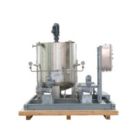 Plataforma de Dosificación Automática con Tanque de Mezcla, Control PLC, para Uso Industrial