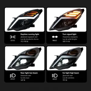 Faro LED TYPY de 12V para Chevrolet Spark 2011-2015, Actualización con DRL y Señal de Giro Dinámica, Nuevo - Product Image 3