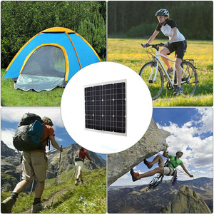 Panneau solaire flexible monocristallin Vox 40W 156,75 mm x 156,75 mm pour la production d'énergie en camping extérieur - Product Image 5