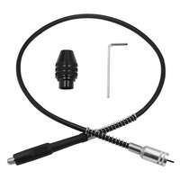 Outil Dremel 18x1.5MM Outil de meuleuse rotative Arbre flexible Accessoires d'outils rotatifs Dremel Foredom Arbre flexible + Mandrin universel