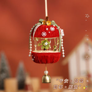 Christmas Apple Ornaments <b>Diy</b> <b>Kit</b> Round Hanging Car Pendant Gift - Product Image 3